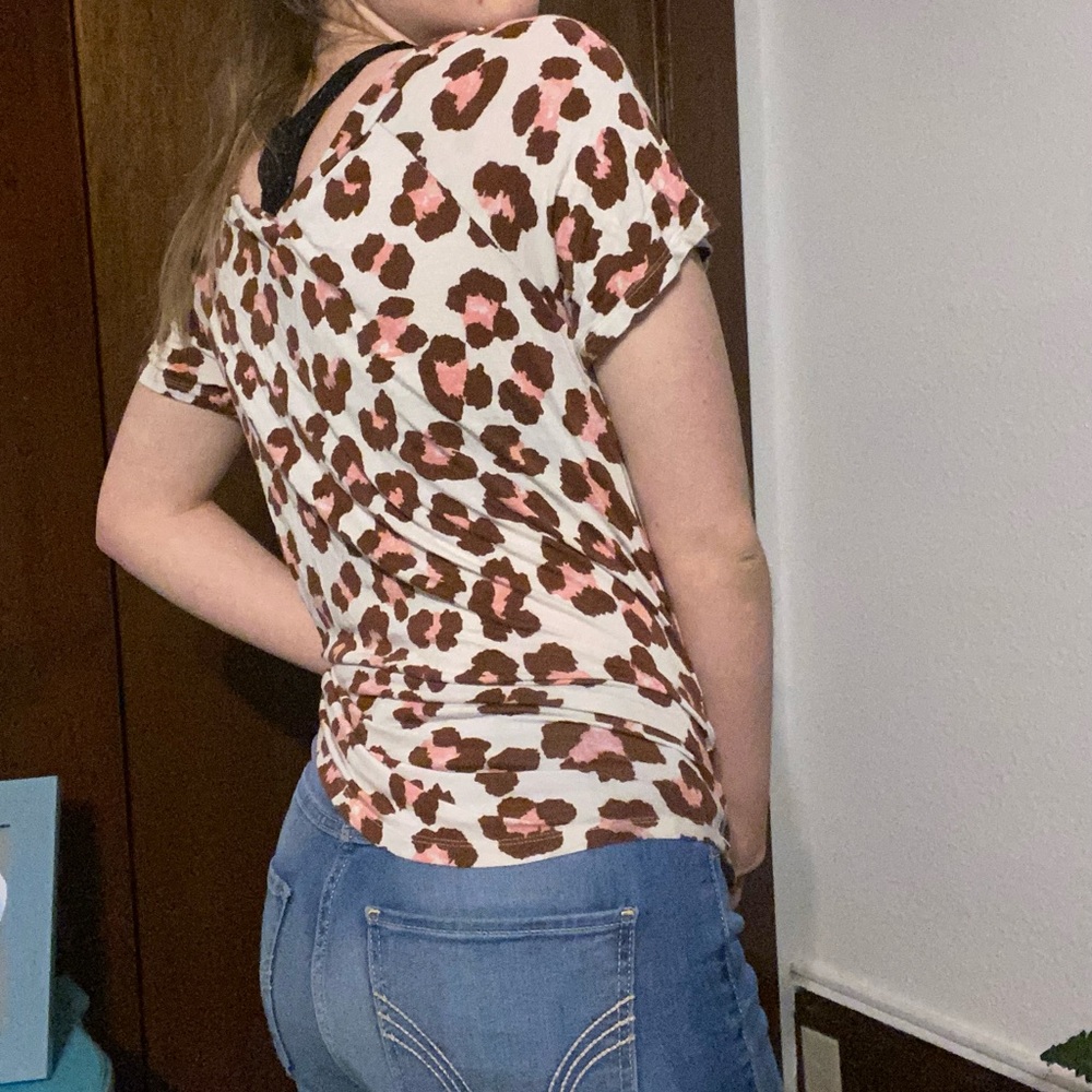 Shiela Rose cow print shirt